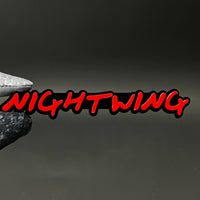 1PC NIGHTWING 3D Acrylic Badge - Car Truck Emblem Fender Tailgate Trunk Sticker