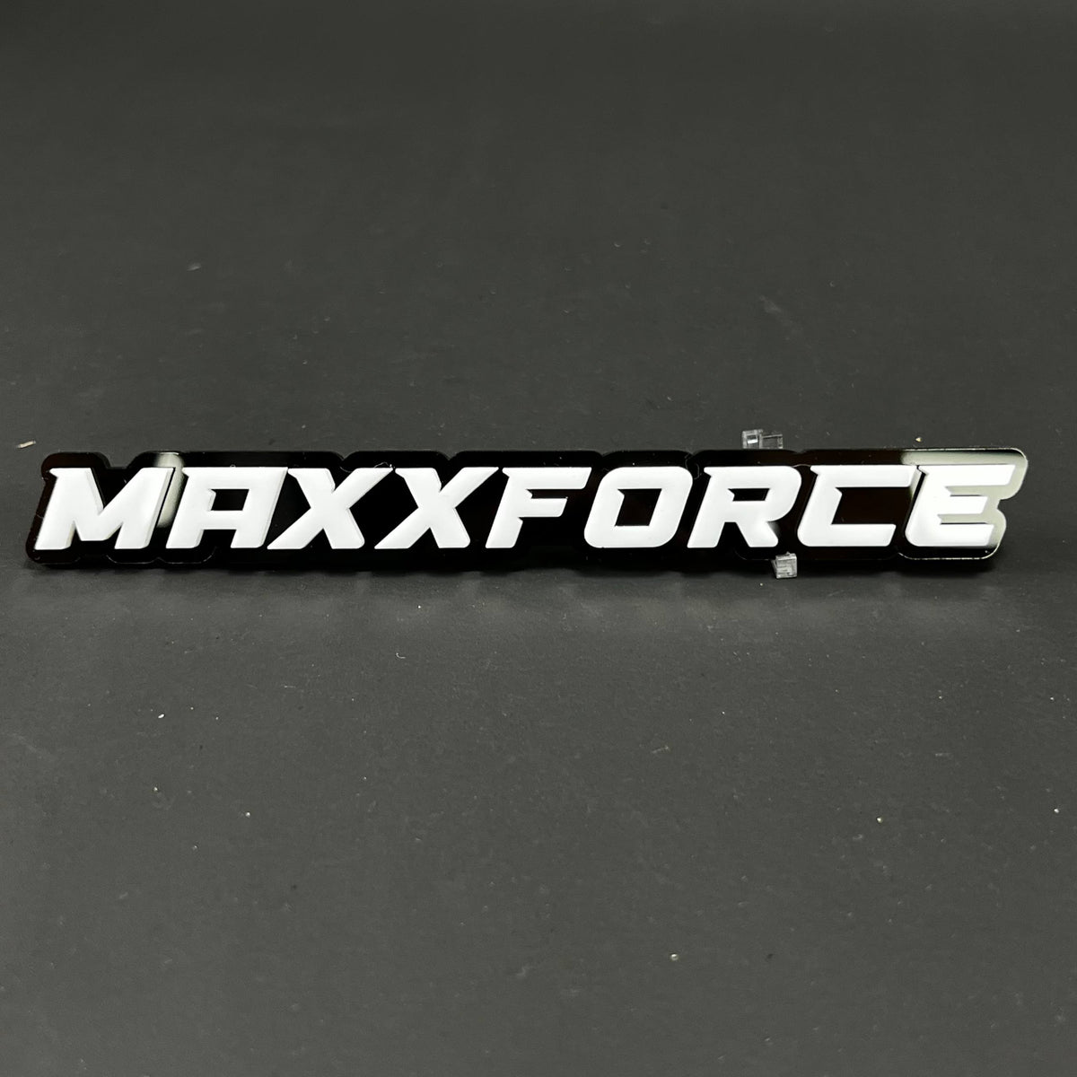 1PC MAXXFORCE 3D Acrylic Badge - Car Truck Emblem Fender Tailgate Trunk Sticker