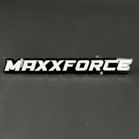 1PC MAXXFORCE 3D Acrylic Badge - Car Truck Emblem Fender Tailgate Trunk Sticker