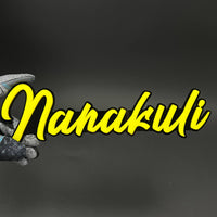 1PC Nanakuli 3D Acrylic Badge - Car Truck Emblem Fender Tailgate Trunk Sticker