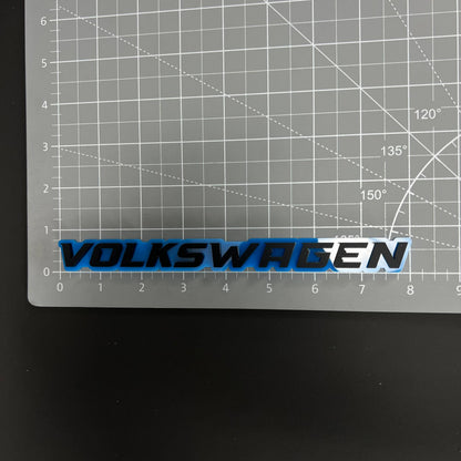 1PC VOLKSWAGEN 3D Acrylic Badge - Car Truck Emblem Fender Tailgate Trunk Sticker