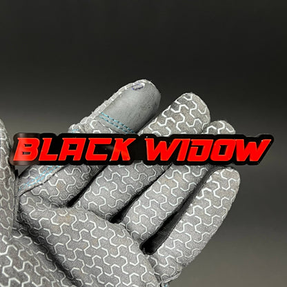 1PC BLACK WIDOW 3D Acrylic Badge - Car Truck Emblem Fender Sticker