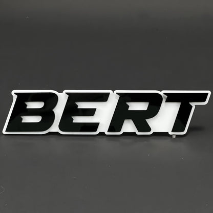 1PC BERT 3D Acrylic Badge - Car Truck Emblem Fender Tailgate Trunk Sticker