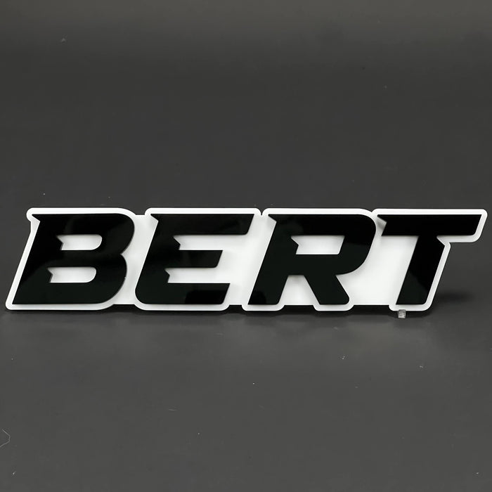 1PC BERT 3D Acrylic Badge - Car Truck Emblem Fender Tailgate Trunk Sticker