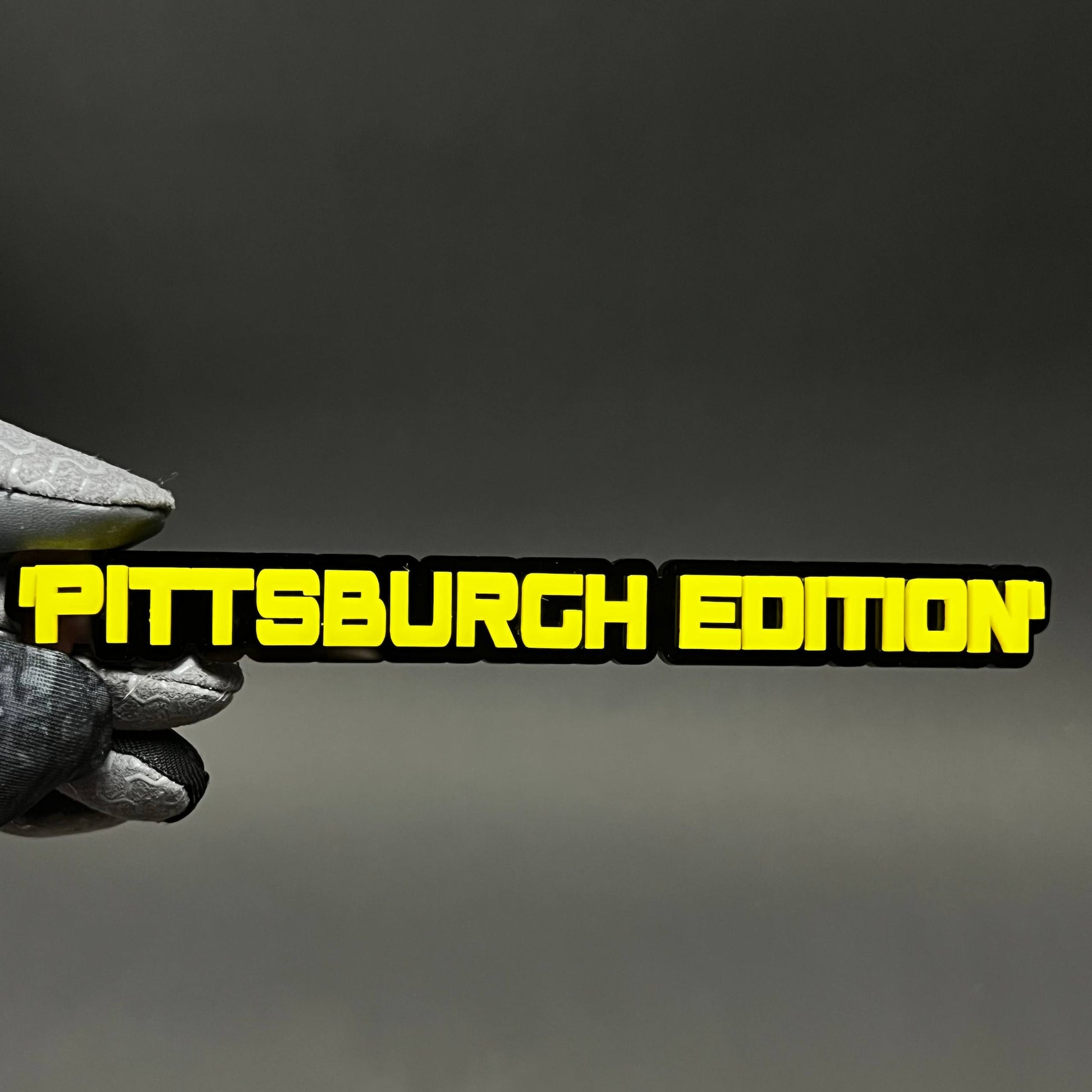 1PC PITTSBURGH EDITION 3D Acrylic Badge - Car Truck Emblem Fender Sticker