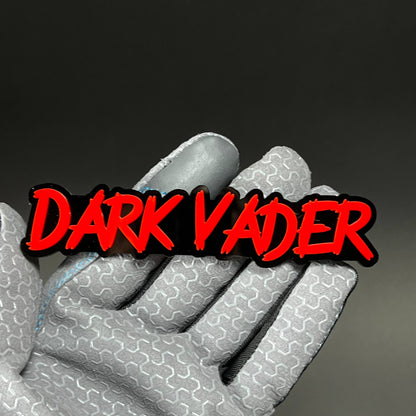 1PC DARK VADER 3D Acrylic Badge - Car Truck Emblem Fender Tailgate Trunk Sticker