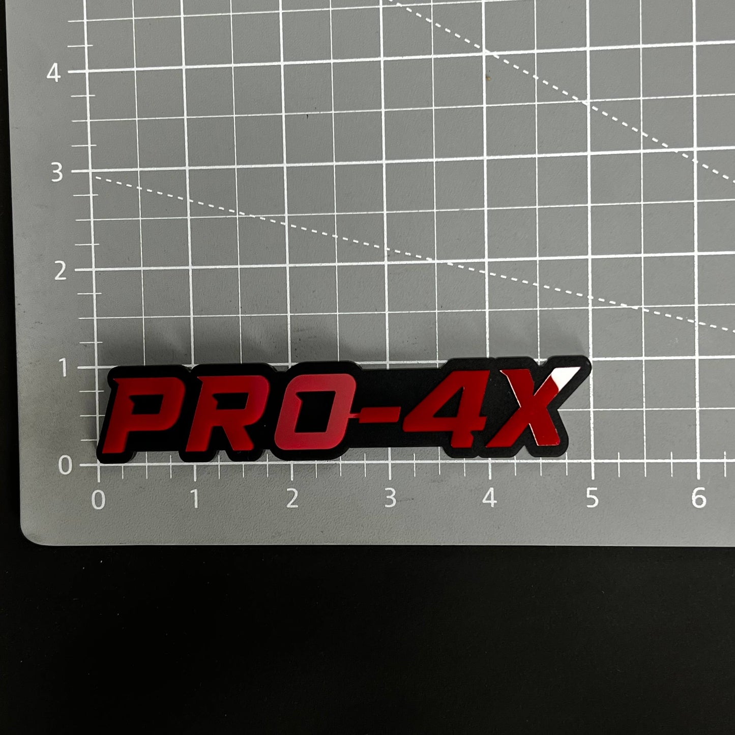 1PC PRO-4X 3D Acrylic Badge - Car Truck Emblem Fender Tailgate Trunk Sticker