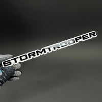 1PC STORMTROOPER 3D Acrylic Badge - Car Truck Emblem Fender Sticker