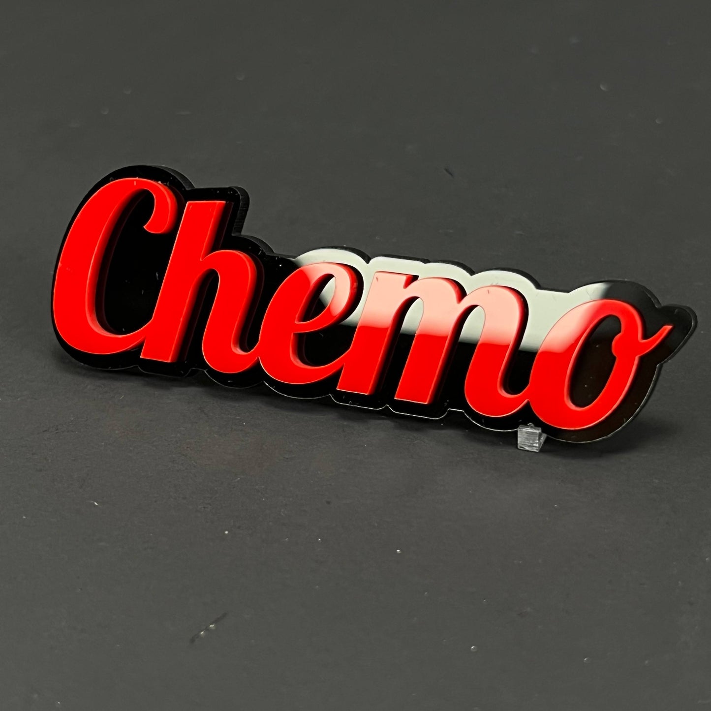 1PC Chemo 3D Acrylic Badge - Car Truck Emblem Fender Tailgate Trunk Sticker