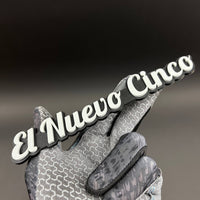 1PC El Nuevo Cinco 3D Acrylic Badge - Car Truck Emblem Fender Sticker