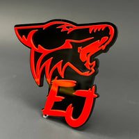 1PC EJ 3D Acrylic Badge - Car Truck Emblem Fender Tailgate Trunk Sticker