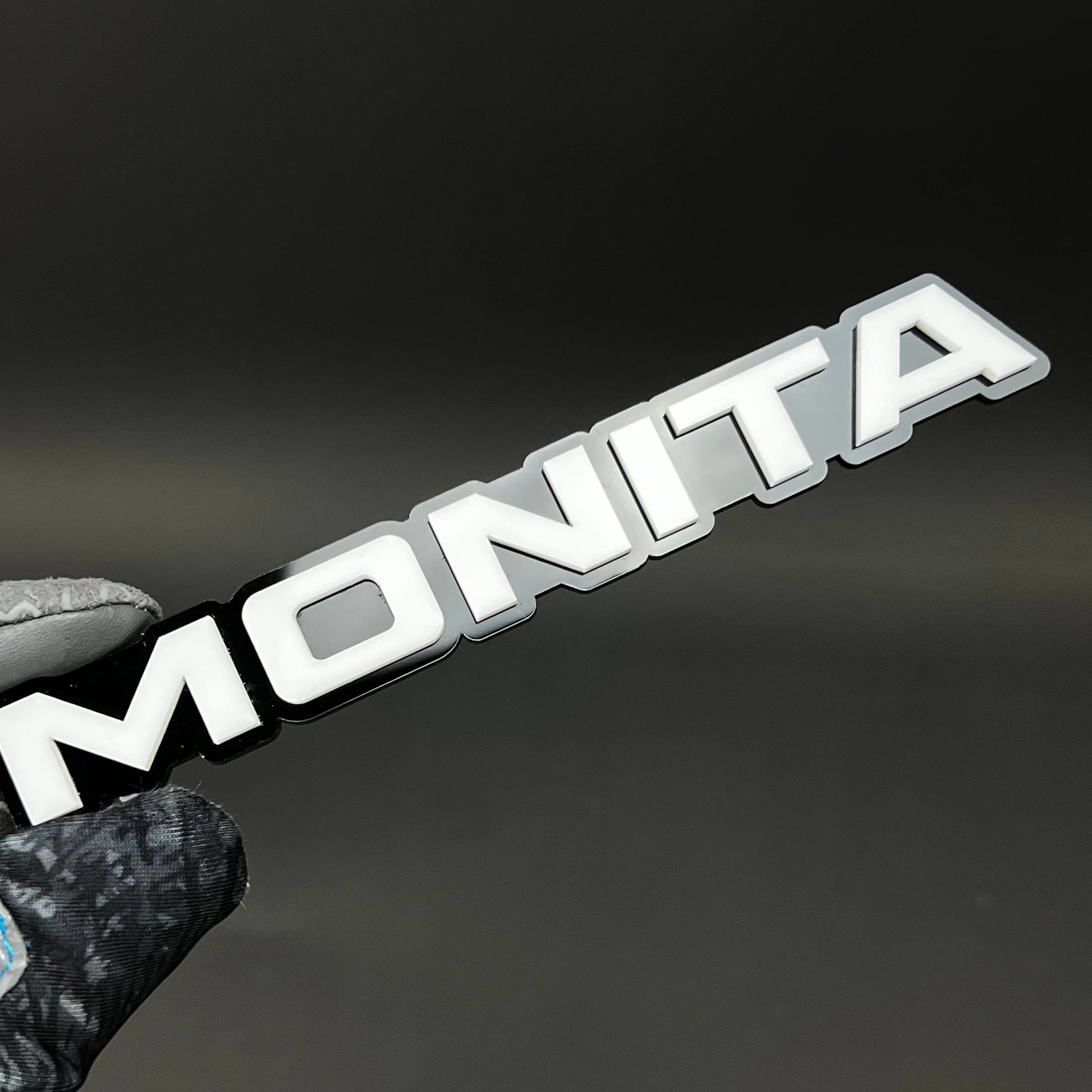 1PC MONITA 3D Acrylic Badge - Car Truck Emblem Fender Tailgate Trunk Sticker