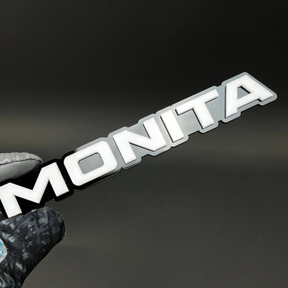 1PC MONITA 3D Acrylic Badge - Car Truck Emblem Fender Tailgate Trunk Sticker