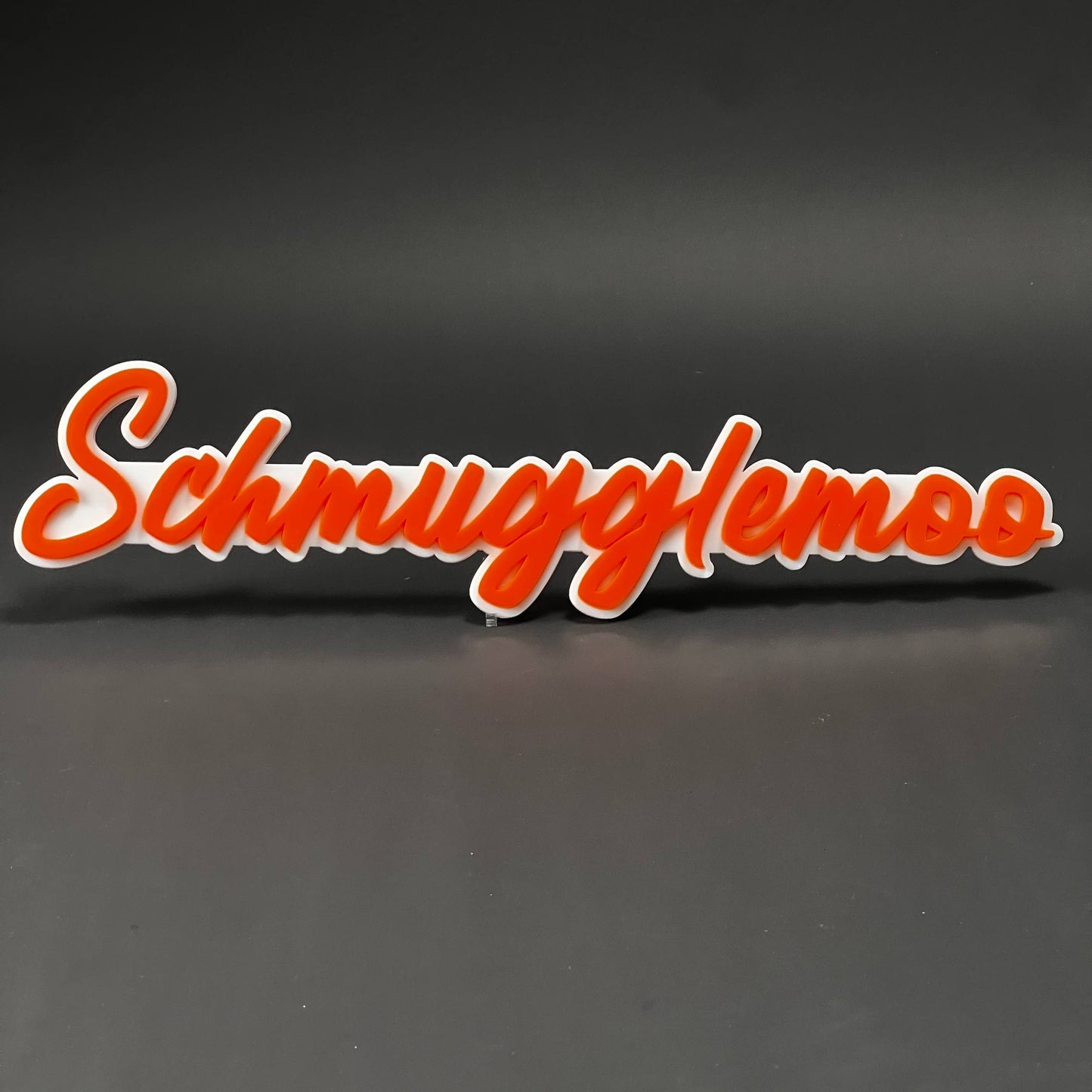 1PC Schmugglemoo 3D Acrylic Badge - Car Truck Emblem Fender Sticker