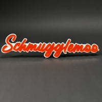 1PC Schmugglemoo 3D Acrylic Badge - Car Truck Emblem Fender Sticker