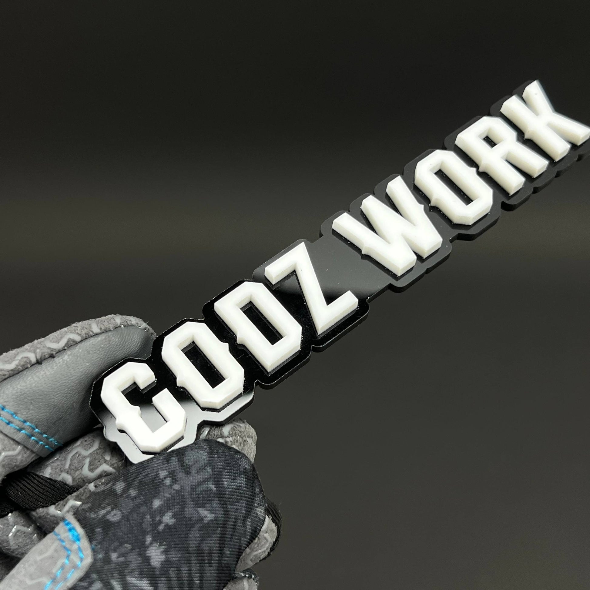 1PC CODZ WORK 3D Acrylic Badge - Car Truck Emblem Fender Tailgate Trunk Sticker