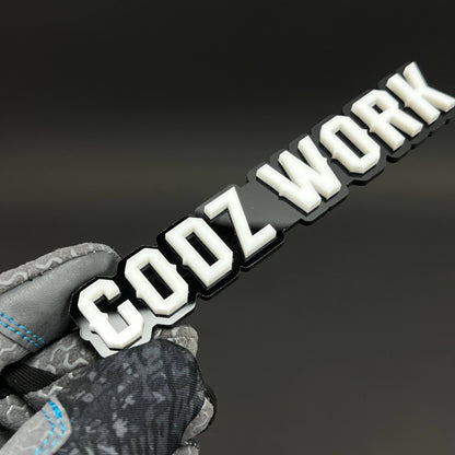 1PC CODZ WORK 3D Acrylic Badge - Car Truck Emblem Fender Tailgate Trunk Sticker