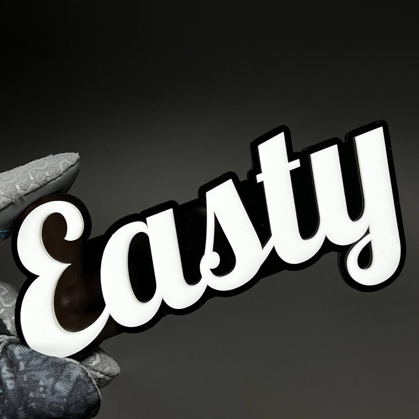 1PC Easty 3D Acrylic Badge - Car Truck Emblem Fender Tailgate Trunk Sticker
