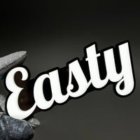 1PC Easty 3D Acrylic Badge - Car Truck Emblem Fender Tailgate Trunk Sticker