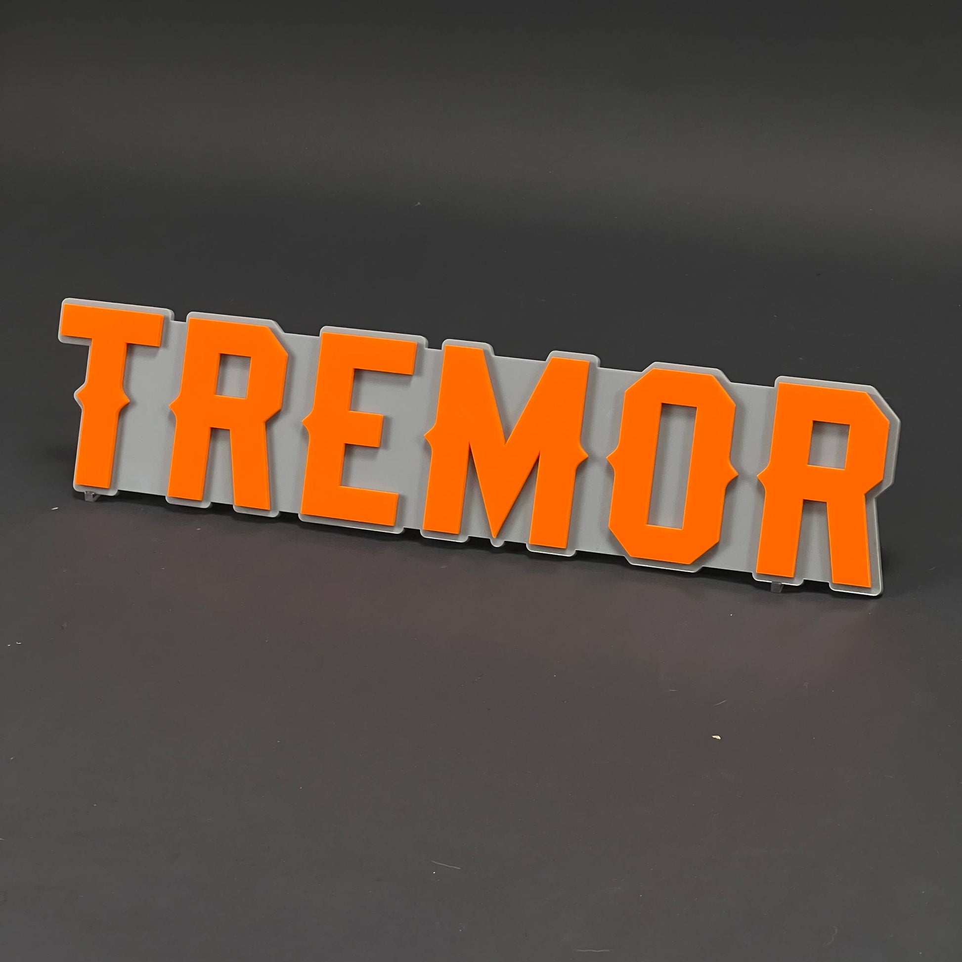 1PC TREMOR 3D Acrylic Badge - Car Truck Emblem Fender Tailgate Trunk Sticker