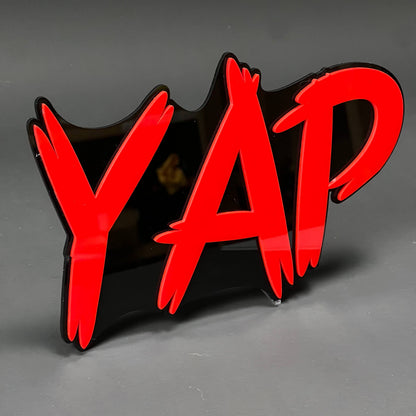 1PC YAP 3D Acrylic Badge - Car Truck Emblem Fender Tailgate Trunk Sticker