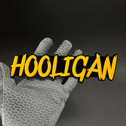 1PC HOOLIGAN 3D Acrylic Badge - Car Truck Emblem Fender Tailgate Trunk Sticker