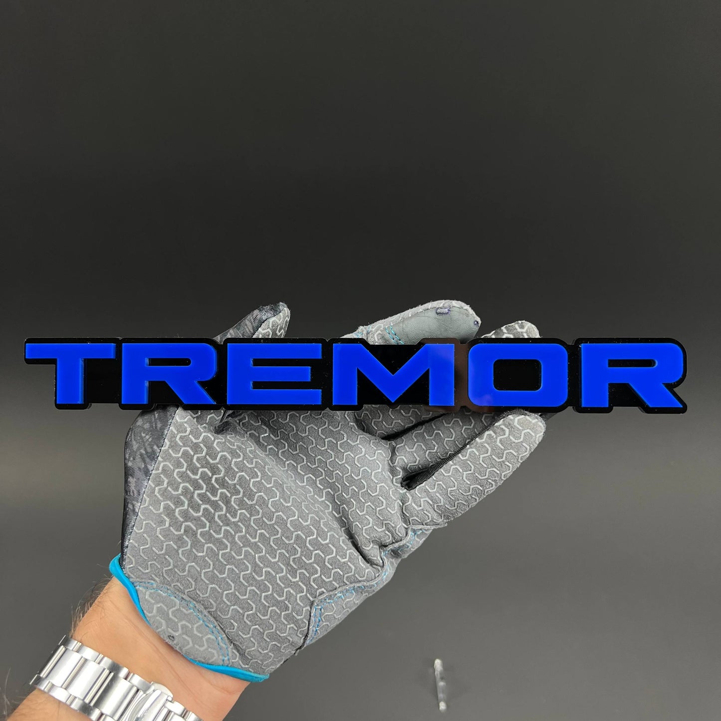 1PC TREMOR 3D Acrylic Badge - Car Truck Emblem Fender Tailgate Trunk Sticker