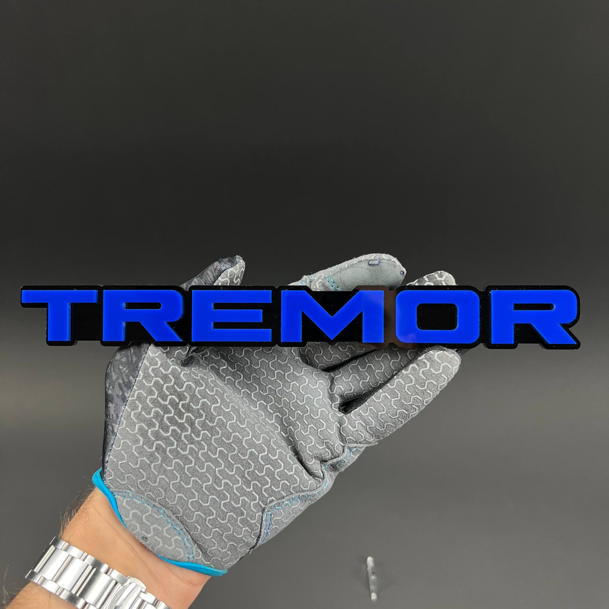 1PC TREMOR 3D Acrylic Badge - Car Truck Emblem Fender Tailgate Trunk Sticker