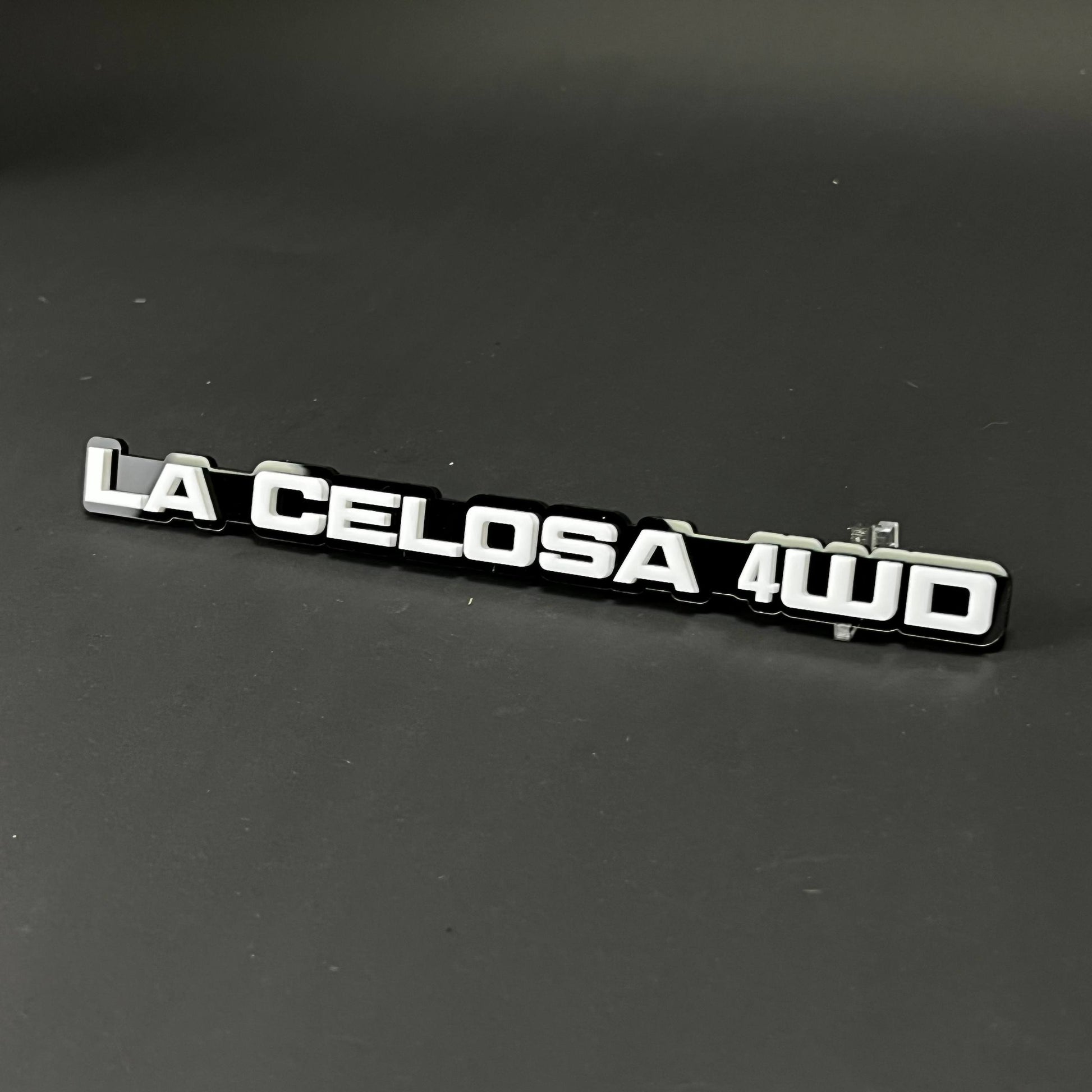 1PC LA CELOSA 4WD 3D Acrylic Badge - Car Truck Emblem Fender Sticker