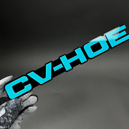 1PC CV-HOE 3D Acrylic Badge - Car Truck Emblem Fender Tailgate Trunk Sticker
