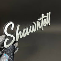 1PC Shawntell 3D Acrylic Badge - Car Truck Emblem Fender Tailgate Trunk Sticker