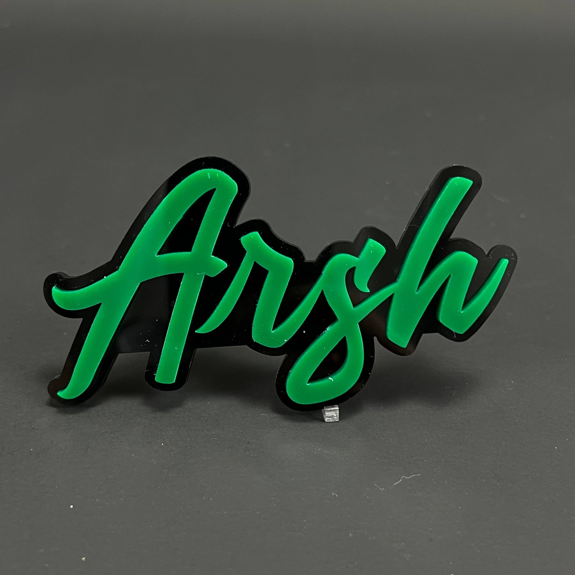 1PC Arsh 3D Acrylic Badge - Car Truck Emblem Fender Tailgate Trunk Sticker