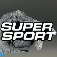 Super Sport 3D Acrylic Badge - Car Truck Emblem Fender Tailgate Trunk Sticker