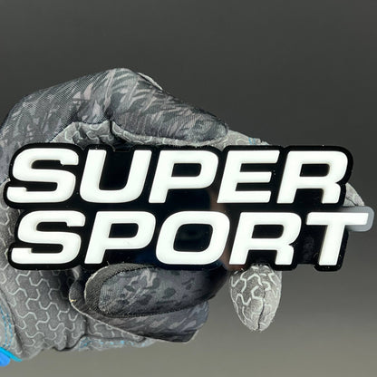 Super Sport 3D Acrylic Badge - Car Truck Emblem Fender Tailgate Trunk Sticker