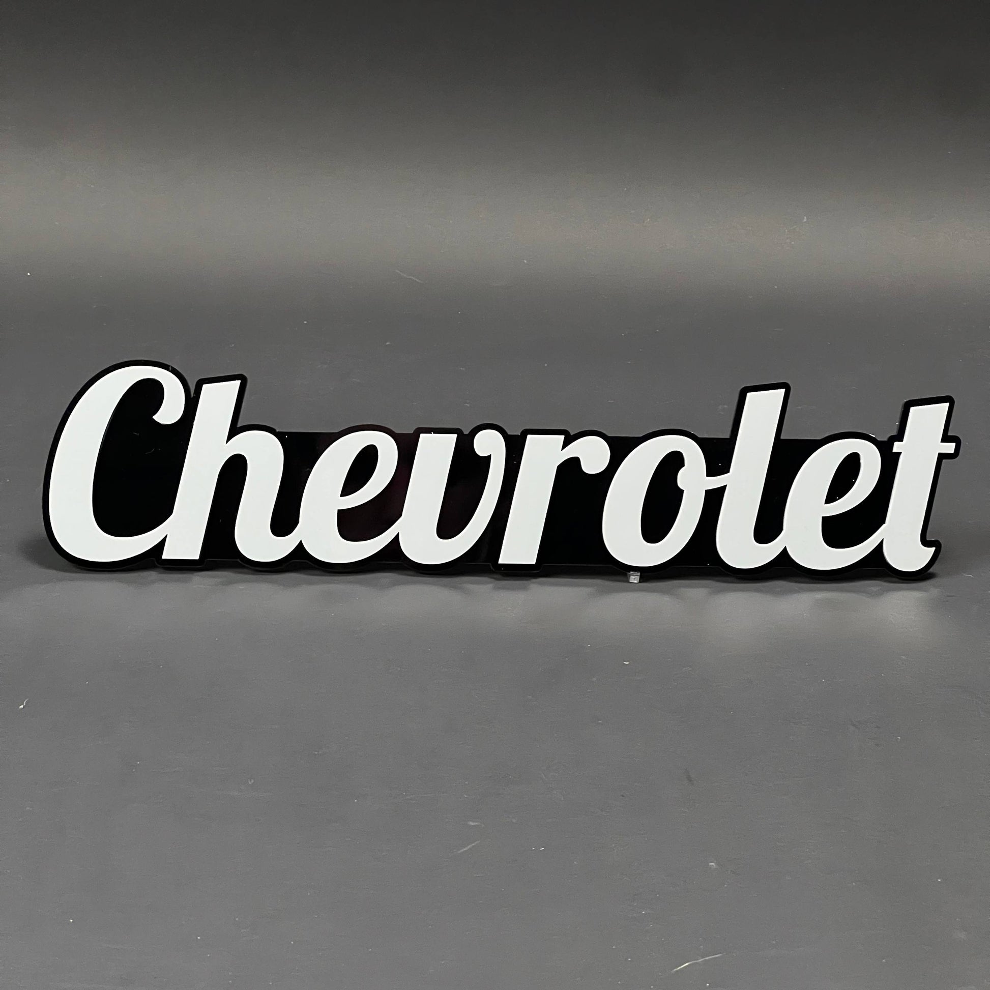 1PC Chevrolet 3D Acrylic Badge - Car Truck Emblem Fender Tailgate Trunk Sticker