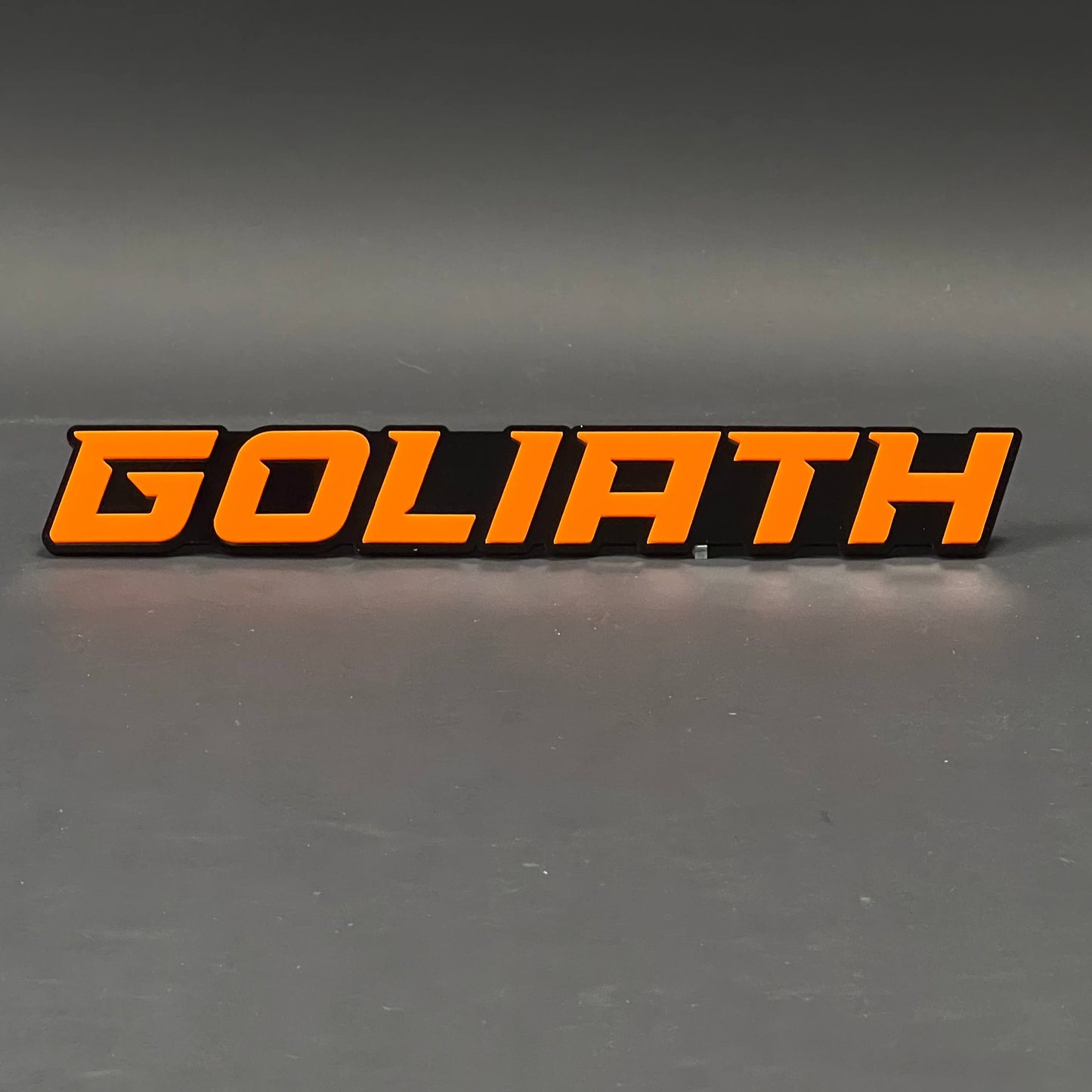 1PC GOLIATH 3D Acrylic Badge - Car Truck Emblem Fender Tailgate Trunk Sticker