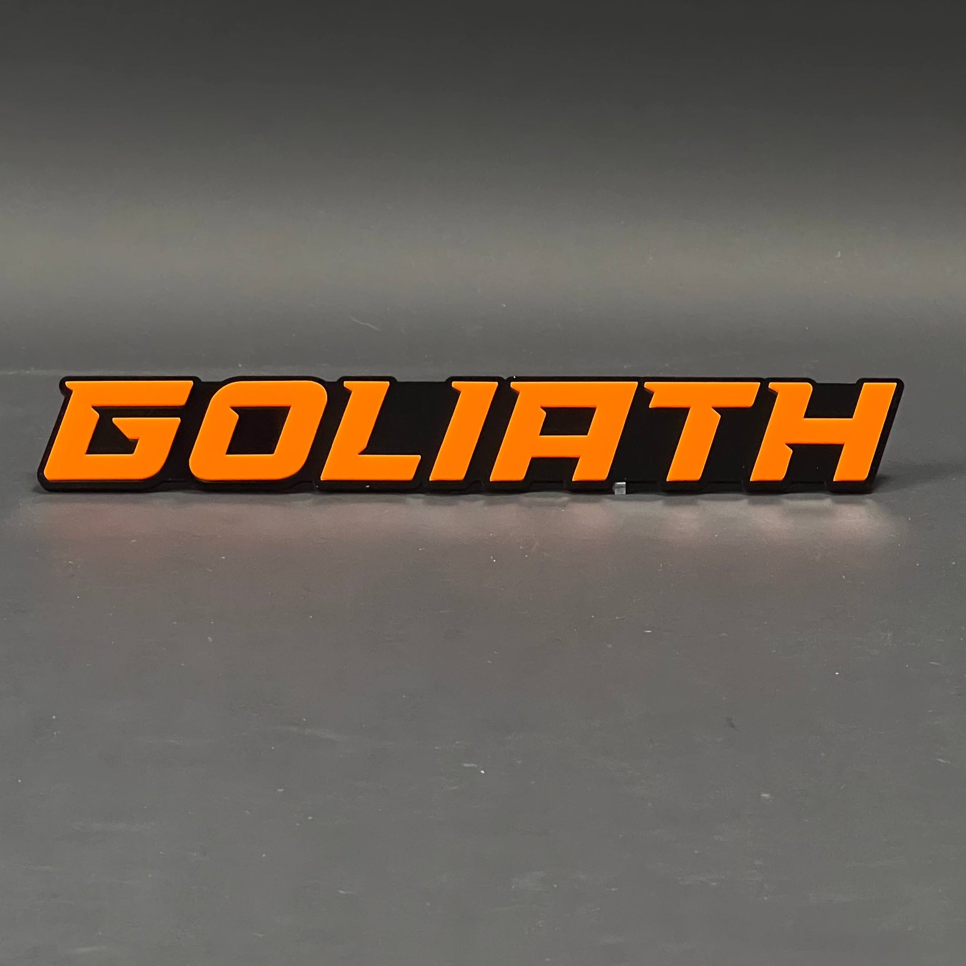 1PC GOLIATH 3D Acrylic Badge - Car Truck Emblem Fender Tailgate Trunk Sticker