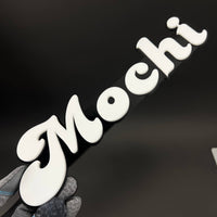 1PC Mochi 3D Acrylic Badge - Car Truck Emblem Fender Tailgate Trunk Sticker