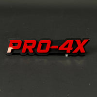 1PC PRO-4X 3D Acrylic Badge - Car Truck Emblem Fender Tailgate Trunk Sticker