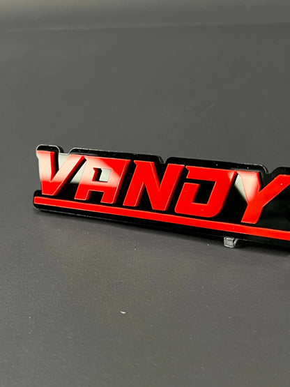 1PC VANDY 3D Acrylic Badge - Car Truck Emblem Fender Tailgate Trunk Sticker
