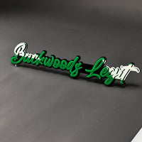 1PC Backwoods Legit 3D Acrylic Badge - Car Truck Emblem Fender Sticker