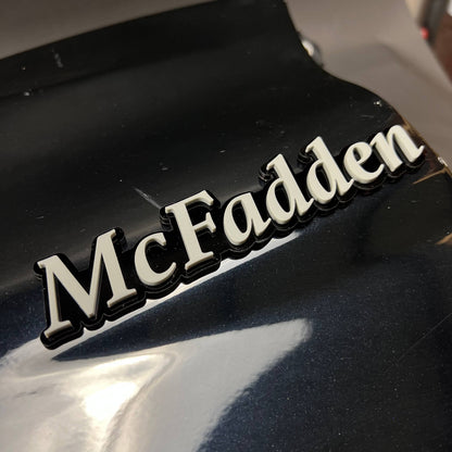 1PC McFadden 3D Acrylic Badge - Car Truck Emblem Fender Tailgate Trunk Sticker