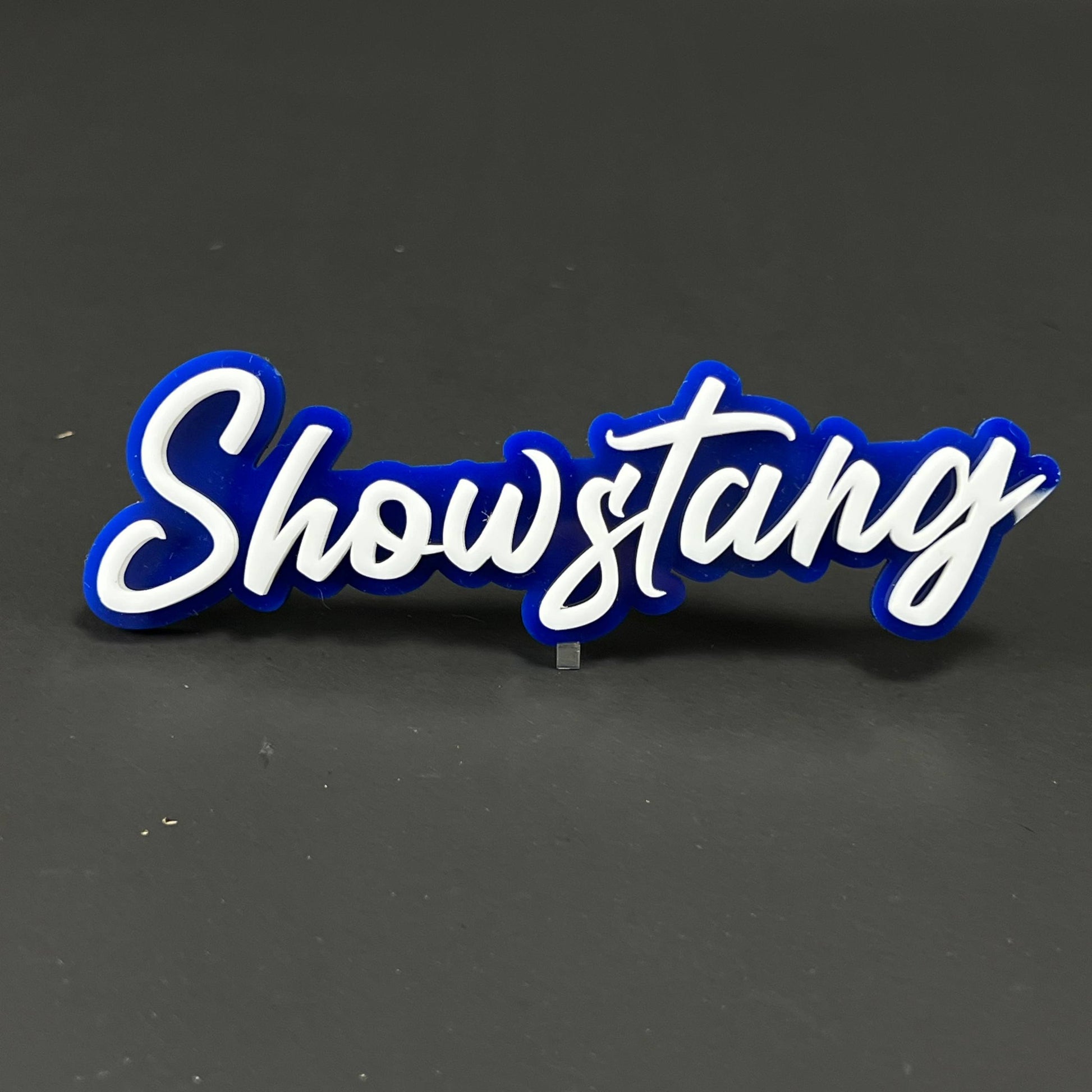 1PC Showstang 3D Acrylic Badge - Car Truck Emblem Fender Tailgate Trunk Sticker