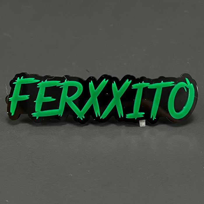 1PC FERXXITO 3D Acrylic Badge - Car Truck Emblem Fender Tailgate Trunk Sticker