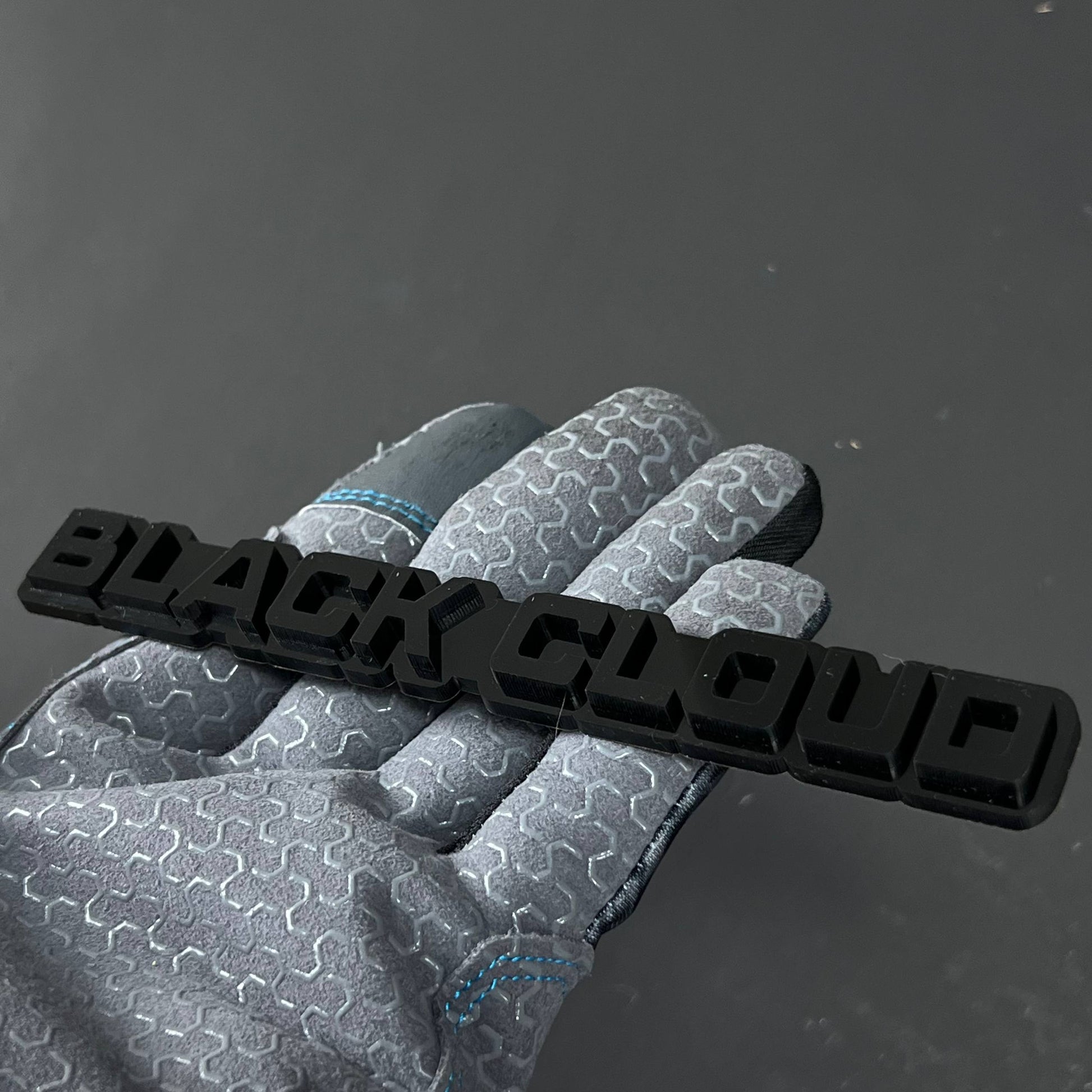 1PC BLACK CLOUD 3D Acrylic Badge - Car Truck Emblem Fender Sticker