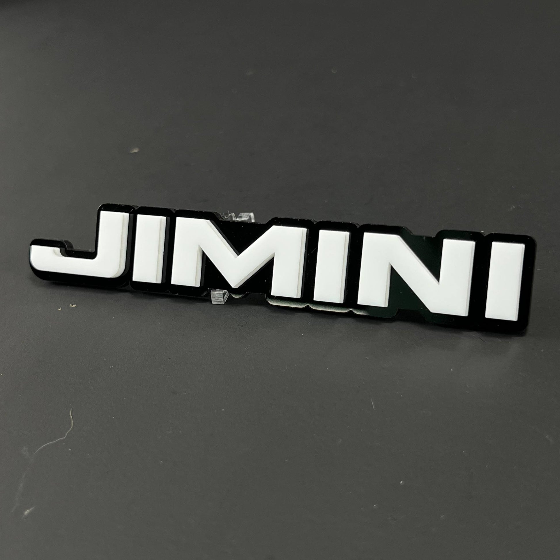 1PC JIMINI 3D Acrylic Badge - Car Truck Emblem Fender Tailgate Trunk Sticker