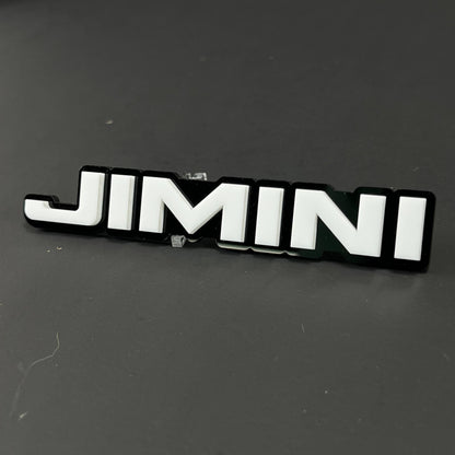 1PC JIMINI 3D Acrylic Badge - Car Truck Emblem Fender Tailgate Trunk Sticker