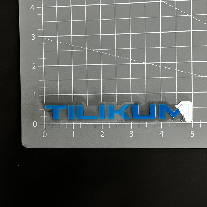 1PC TILIKUM1 3D Acrylic Badge - Car Truck Emblem Fender Tailgate Trunk Sticker