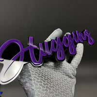 1PC Huggins 3D Acrylic Badge - Car Truck Emblem Fender Tailgate Trunk Sticker
