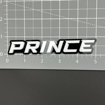 Prince 3D Acrylic Badge - Car Truck Emblem Fender Tailgate Trunk Sticker